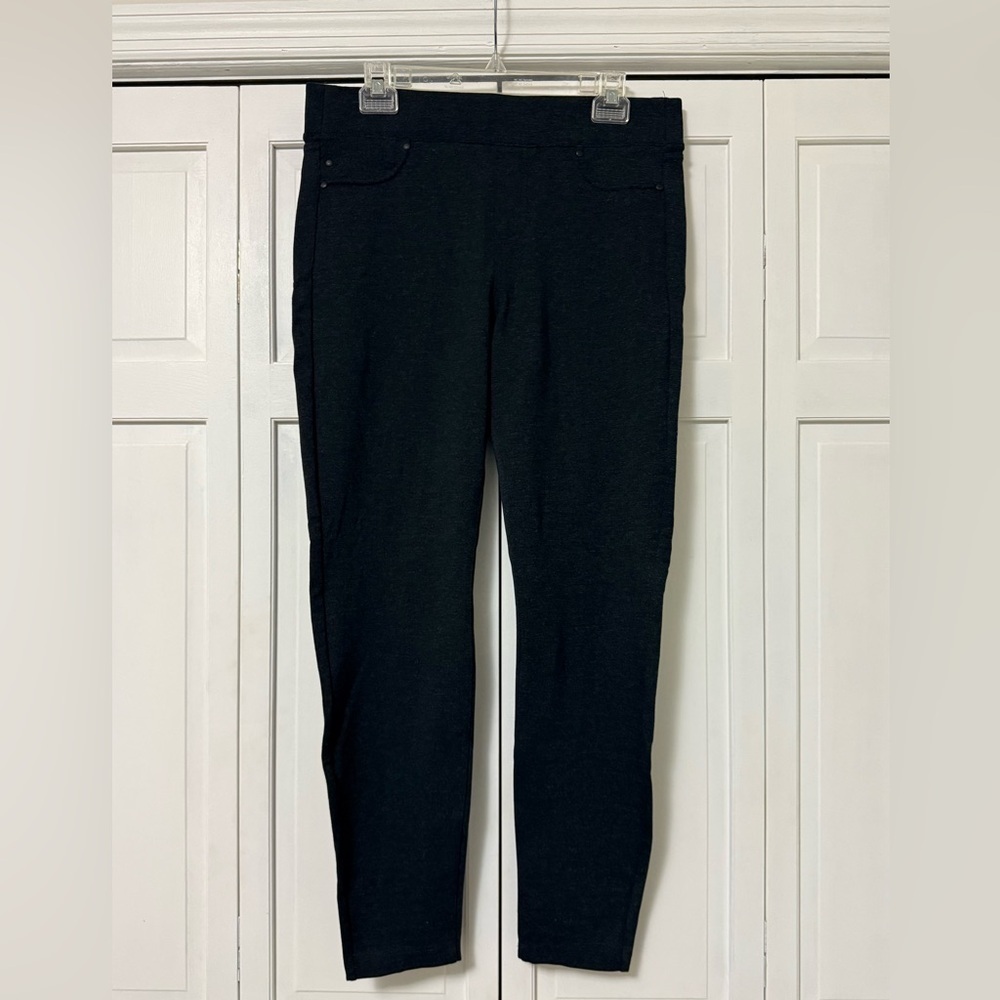 Liverpool Sienna Charcoal Gray Skinny Jegging Size 10 Stretch Style # LM2021Z8